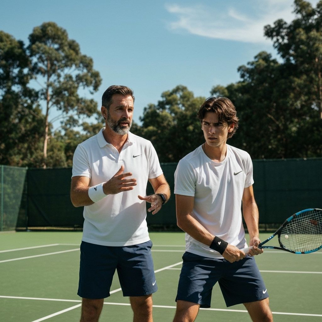 Tennis coaching